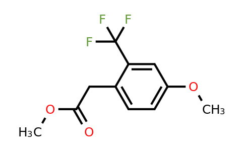 1261572-92-2 | Methyl 4-methoxy-2-(trifluoromethyl)phenylacetate
