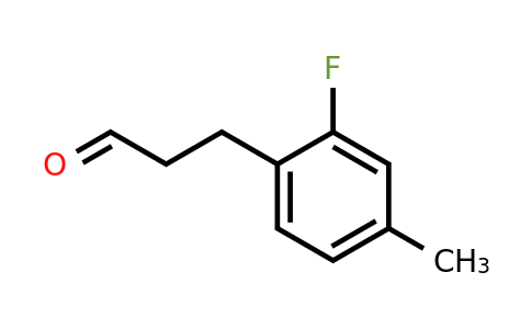 1261573-26-5 | 3-(2'-Fluoro-4'-methylphenyl)propionaldehyde