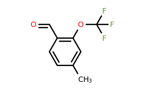 1261573-43-6 | 4-Methyl-2-(trifluoromethoxy)benzaldehyde