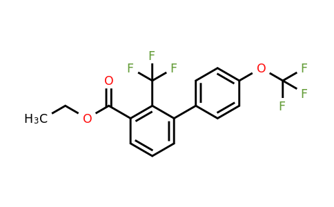 1261573-52-7 | Ethyl 4'-(trifluoromethoxy)-2-(trifluoromethyl)biphenyl-3-carboxylate