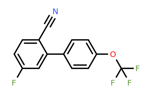 1261573-79-8 | 2-Cyano-5-fluoro-4'-(trifluoromethoxy)biphenyl