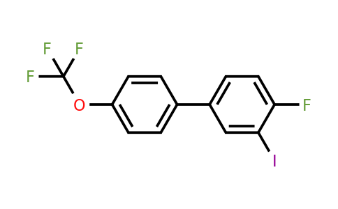1261574-31-5 | 4-Fluoro-3-iodo-4'-(trifluoromethoxy)biphenyl
