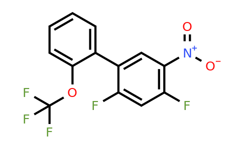 1261574-58-6 | 2,4-Difluoro-5-nitro-2'-(trifluoromethoxy)biphenyl