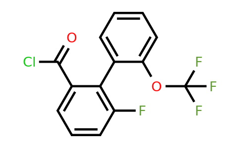1261575-28-3 | 6-Fluoro-2'-(trifluoromethoxy)biphenyl-2-carbonyl chloride