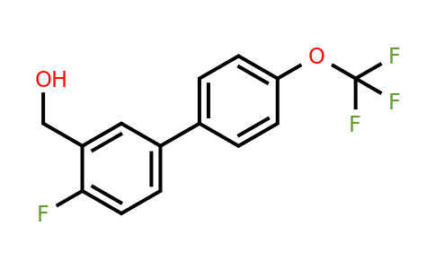 1261575-59-0 | 4-Fluoro-4'-(trifluoromethoxy)biphenyl-3-methanol