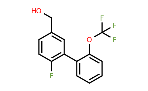 1261575-60-3 | 6-Fluoro-2'-(trifluoromethoxy)biphenyl-3-methanol