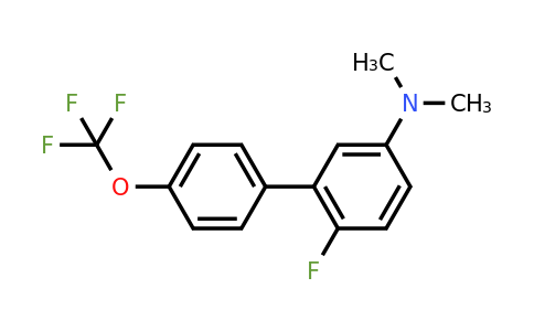 1261575-74-9 | (6-Fluoro-4'-(trifluoromethoxy)biphenyl-3-yl)-dimethylamine