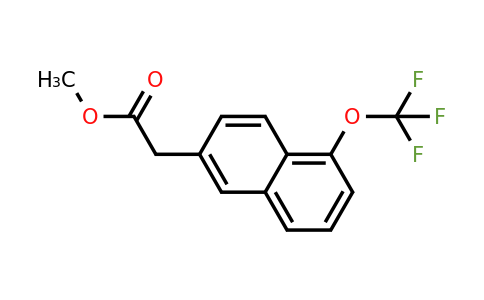 1261575-92-1 | Methyl 1-(trifluoromethoxy)naphthalene-6-acetate