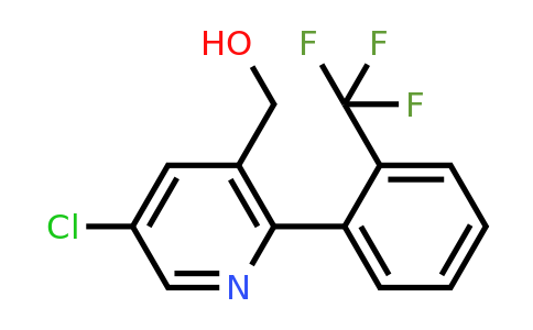 5-Chloro-2-(2-(trifluoromethyl)phenyl)pyridine-3-methanol