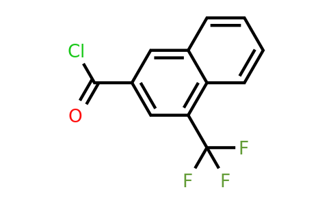 1261576-35-5 | 1-(Trifluoromethyl)naphthalene-3-carbonyl chloride