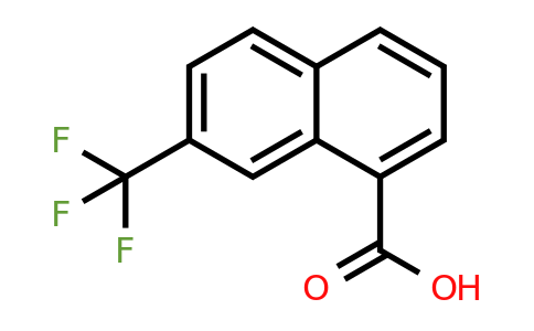1261576-43-5 | 2-(Trifluoromethyl)naphthalene-8-carboxylic acid