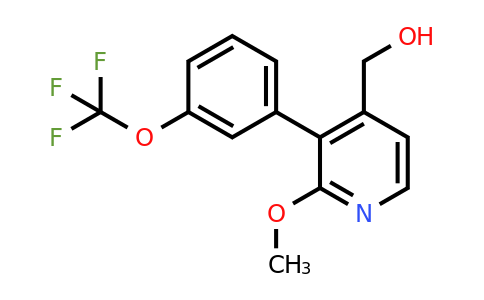 1261577-41-6 | 2-Methoxy-3-(3-(trifluoromethoxy)phenyl)pyridine-4-methanol
