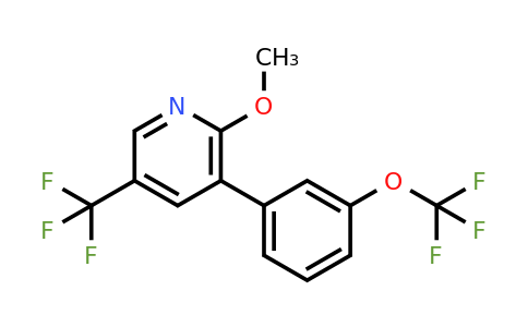 1261577-46-1 | 2-Methoxy-3-(3-(trifluoromethoxy)phenyl)-5-(trifluoromethyl)pyridine