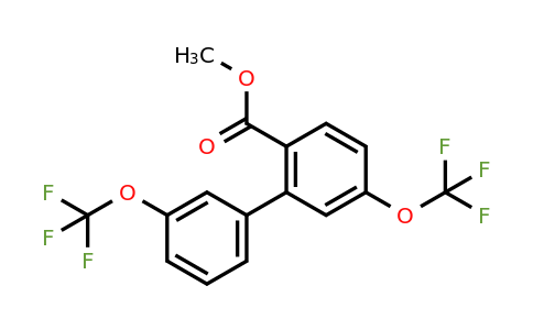 1261577-73-4 | Methyl 5,3'-bis(trifluoromethoxy)biphenyl-2-carboxylate