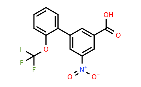 1261578-49-7 | 5-Nitro-2'-(trifluoromethoxy)biphenyl-3-carboxylic acid