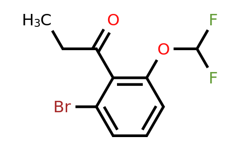 1261580-07-7 | 2'-Bromo-6'-(difluoromethoxy)propiophenone