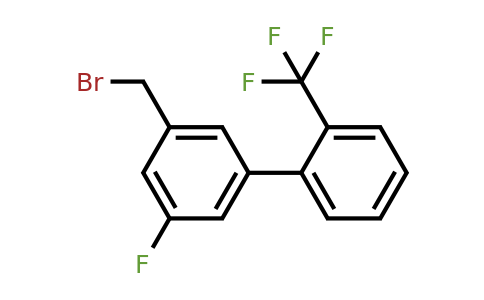 1261580-36-2 | 3-Bromomethyl-5-fluoro-2'-(trifluoromethyl)biphenyl