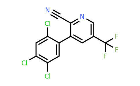 1261580-57-7 | 3-(2,4,5-Trichlorophenyl)-5-(trifluoromethyl)picolinonitrile