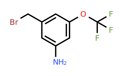 1261581-58-1 | 3-Amino-5-(trifluoromethoxy)benzyl bromide