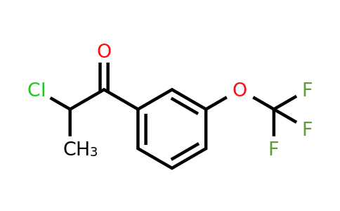 1261581-68-3 | 2-Chloro-3'-(trifluoromethoxy)propiophenone