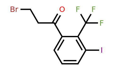 1261581-75-2 | 3-Bromo-3'-iodo-2'-(trifluoromethyl)propiophenone