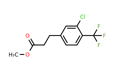 1261581-92-3 | Methyl 3-(3'-chloro-4'-(trifluoromethyl)phenyl)propionate