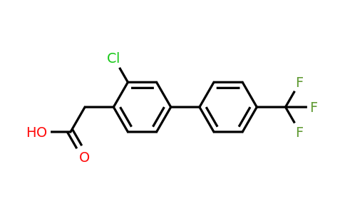 1261581-97-8 | 3-Chloro-4'-(trifluoromethyl)biphenyl-4-acetic acid
