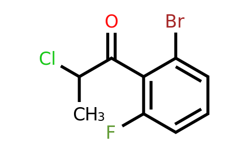 1261582-11-9 | 2'-Bromo-2-chloro-6'-fluoropropiophenone