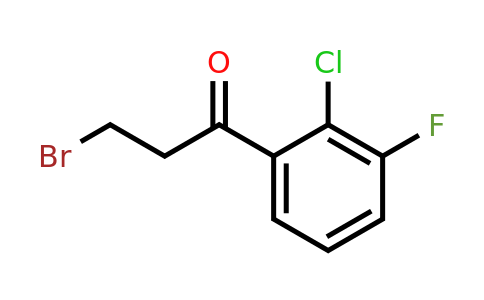 1261582-17-5 | 3-Bromo-2'-chloro-3'-fluoropropiophenone