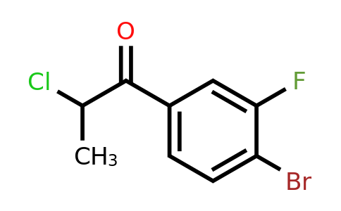 1261582-26-6 | 4'-Bromo-2-chloro-3'-fluoropropiophenone