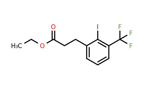 1261582-64-2 | Ethyl 3-(2'-iodo-3'-(trifluoromethyl)phenyl)propionate