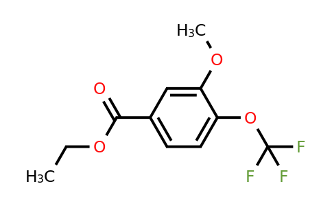 1261582-69-7 | Ethyl 3-methoxy-4-(trifluoromethoxy)benzoate
