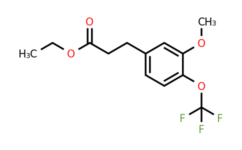 1261582-77-7 | Ethyl 3-(3'-methoxy-4'-(trifluoromethoxy)phenyl)propionate