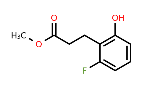1261583-02-1 | Methyl 3-(2'-fluoro-6'-hydroxyphenyl)propionate