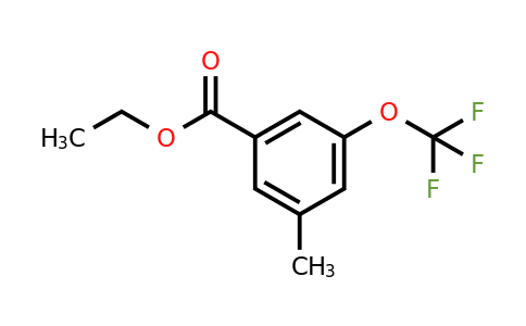 1261583-08-7 | Ethyl 3-methyl-5-(trifluoromethoxy)benzoate