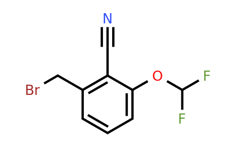 1261583-11-2 | 2-(Bromomethyl)-6-(difluoromethoxy)benzonitrile