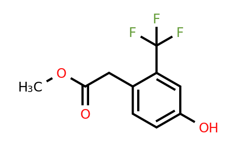 1261583-21-4 | Methyl 4-hydroxy-2-(trifluoromethyl)phenylacetate