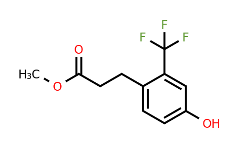 1261583-28-1 | Methyl 3-(4'-hydroxy-2'-(trifluoromethyl)phenyl)propionate