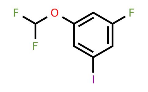 1261583-29-2 | 3-Fluoro-5-(difluoromethoxy)iodobenzene