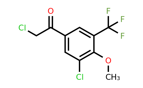 1261583-56-5 | 2,3'-Dichloro-4'-methoxy-5'-(trifluoromethyl)acetophenone