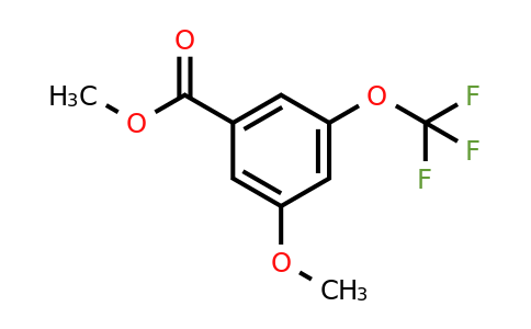 1261583-60-1 | Methyl 3-methoxy-5-(trifluoromethoxy)benzoate