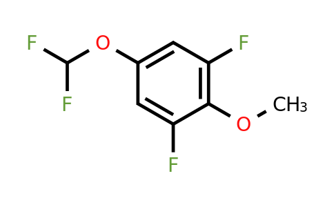 1261583-75-8 | 2,6-Difluoro-4-(difluoromethoxy)anisole