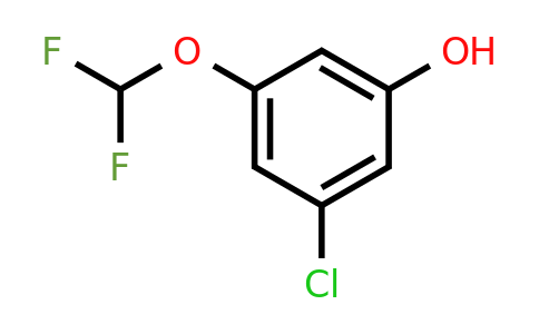 1261583-90-7 | 3-Chloro-5-(difluoromethoxy)phenol