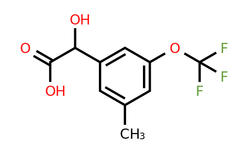 1261583-92-9 | 3-Methyl-5-(trifluoromethoxy)mandelic acid