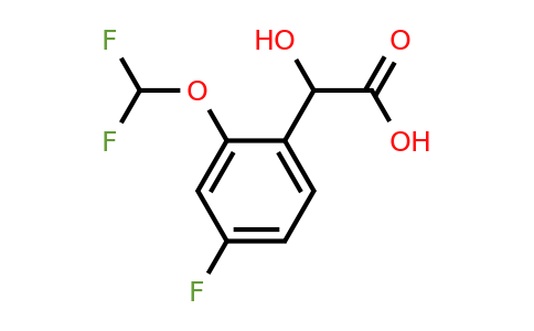 1261583-96-3 | 2-(Difluoromethoxy)-4-fluoromandelic acid