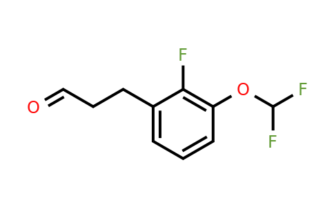 1261584-13-7 | 3-(3'-(Difluoromethoxy)-2'-fluorophenyl)propionaldehyde