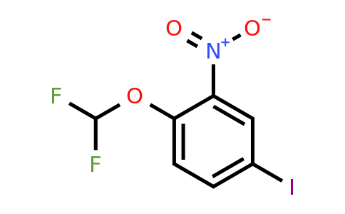 1261584-39-7 | 2-(Difluoromethoxy)-5-iodonitrobenzene