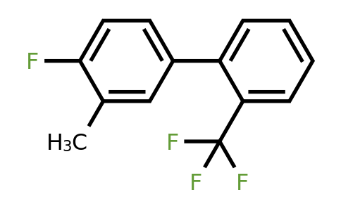 1261584-52-4 | 4-Fluoro-3-methyl-2'-(trifluoromethyl)biphenyl