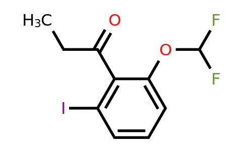 1261584-56-8 | 2'-(Difluoromethoxy)-6'-iodopropiophenone