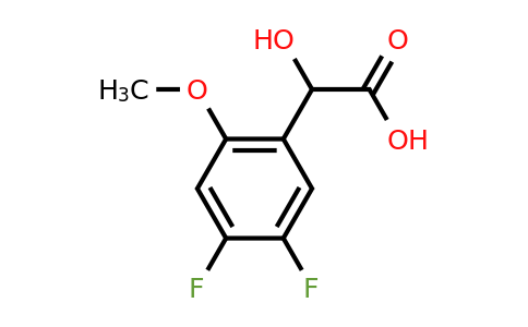1261584-62-6 | 4,5-Difluoro-2-methoxymandelic acid